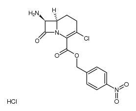 carbacephalosporin hydrochloride Structure