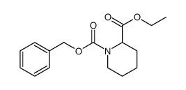 N-Cbz-哌啶-2-羧酸乙酯结构式