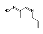 (1Z,2E)-1-(allylimino)propan-2-one oxime结构式