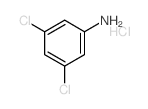 3,5-dichloroaniline,hydrochloride Structure