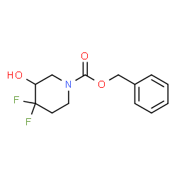 benzyl 4,4-difluoro-3-hydroxypiperidine-1-carboxylate picture