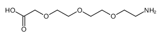 氨基-四聚乙二醇-羧酸结构式