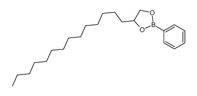 2-phenyl-4-tetradecyl-1,3,2-dioxaborolane Structure