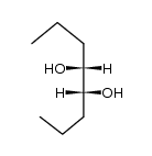 (+/-)-trans-octane-4,5-diol Structure
