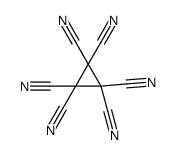 cyclopropane-1,1,2,2,3,3-hexacarbonitrile结构式