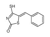 5-benzylidene-4-sulfanylidene-1,3-thiazolidin-2-one结构式