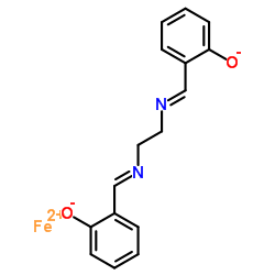 N,N'-双(水杨基)乙二胺铁(II)结构式