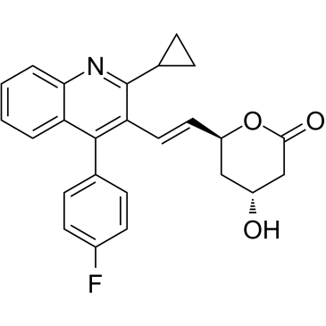匹伐他汀内酯结构式