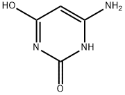 2(1H)-Pyrimidinone, 6-amino-4-hydroxy- (9CI) Structure