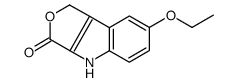 3H-Furo[3,4-b]indol-3-one,7-ethoxy-1,4-dihydro-(9CI) Structure