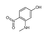 3-(methylamino)-4-nitrophenol Structure