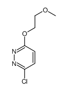 3-Chloro-6-(2-methoxyethoxy)pyridazine Structure