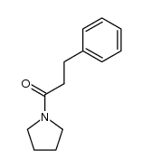 3-phenyl-1-(pyrrolidin-1-yl)propan-1-one Structure