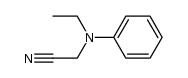 2-(ethyl(phenyl)amino)acetonitrile结构式