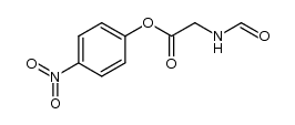 N-formylglycine p-nitrophenyl ester结构式