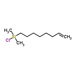 7-octenyldimethylchlorosilane structure