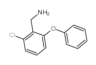 2-氯-6-苯氧基苄胺结构式
