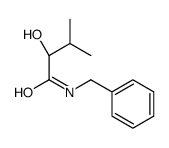 (2S)-N-benzyl-2-hydroxy-3-methylbutanamide Structure