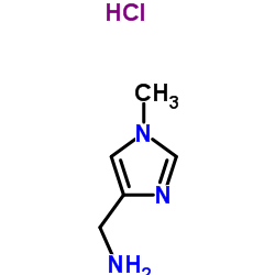 (1-甲基-1H-咪唑-4-基)甲胺二盐酸盐结构式
