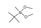 (1,1-dimethylethyl)dimethoxymethyl-Silane Structure