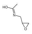 (S)-(+)-N-(oxiranylmethyl)acetamide Structure