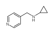 环丙基-吡啶-4-甲胺结构式