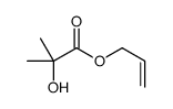 prop-2-enyl 2-hydroxy-2-methylpropanoate结构式