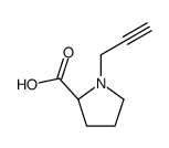 (9ci)-1-(2-丙炔)-L-脯氨酸结构式