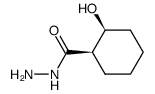 Cyclohexanecarboxylic acid, 2-hydroxy-, hydrazide, (1R,2S)- (9CI)结构式
