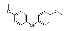 1-methoxy-4-(4-methoxyphenyl)selanylbenzene结构式