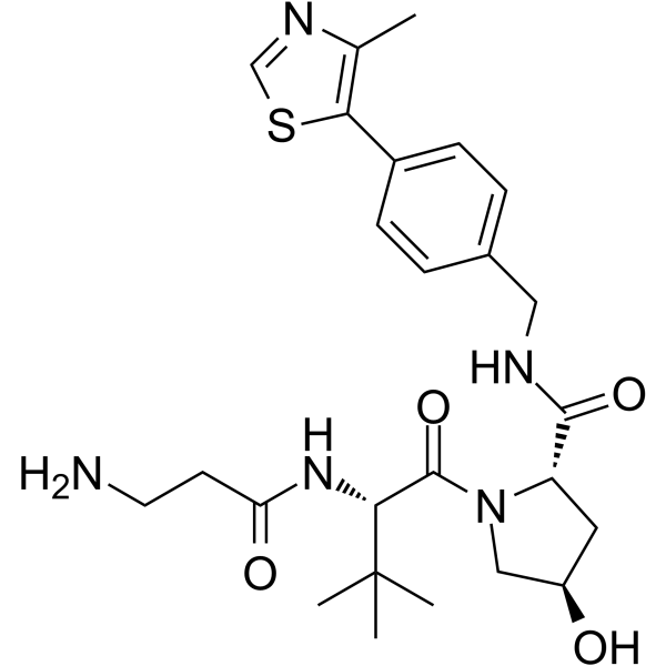 (S,R,S)-AHPC-C2-NH2结构式