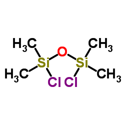 1,3-Dichloro-1,1,3,3-tetramethyldisiloxane structure