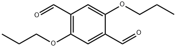 2,5-二丙基-1,4-对苯二甲醛结构式