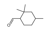 Cyclohexanecarboxaldehyde, 2,2,4-trimethyl- (9CI)结构式