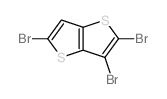 2,3,5-三溴噻吩并[3,2-b]噻吩结构式