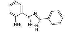 2-(3-Phenyl-1H-1,2,4-triazol-5-yl)aniline Structure