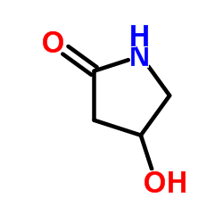 4-羟基-2-吡咯烷酮结构式