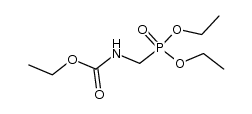 O,O-diethyl-N-ethoxycarbonylaminomethylphosphate结构式