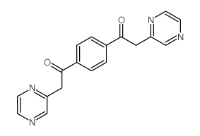 Pyrazine,(terephthaloyldimethylene)di- (7CI,8CI)结构式