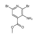 Methyl 3-amino-2,6-dichloroisonicotinate结构式