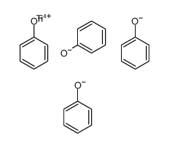 titanium tetra(phenolate) Structure