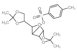 a-D-Glucofuranose,1,2:5,6-bis-O-(1-methylethylidene)-, 3-(4-methylbenzenesulfonate)结构式