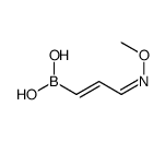 [(E,3E)-3-methoxyiminoprop-1-enyl]boronic acid Structure