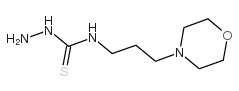 4-[3-(4-吗啉)丙基]-3-硫代氨基脲结构式
