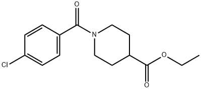ethyl 1-(4-chlorobenzoyl)-4-piperidinecarboxylate picture