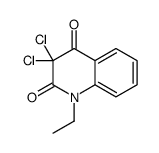 3,3-dichloro-1-ethylquinoline-2,4-dione结构式
