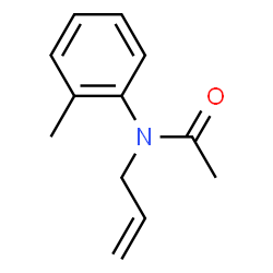 Acetamide,N-(2-methylphenyl)-N-2-propenyl- (9CI) Structure