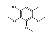 4-methyl ether of 2,3-dimethoxy-5-methylhydroquinone Structure