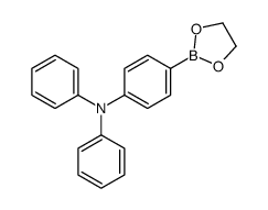 4-(1,3,2-dioxaborolan-2-yl)-N,N-diphenylaniline Structure