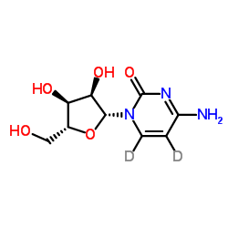 (5,6-2H2)Cytidine Structure
